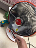 駱駝駱駝小太陽(yáng)取暖器家用節能搖頭電暖器大號臺式電熱扇浴室烤火爐冬日取暖 加大號升級款+2米線(xiàn)+暗光2秒速熱+植絨防燙 曬單實(shí)拍圖