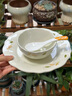 舍里桔?；ㄍ氡P餐具陶瓷飯碗雙耳湯碗高顏值米飯碗早餐碗家用2025新款 4.75英寸米飯碗-米白色 12cm 【規(guī)格詳見圖二】 曬單實拍圖