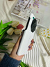 優(yōu)勛（YOUXUN）適用華為Mate70rs非凡大師手機(jī)殼新款秒變保時捷60pro+個性商務(wù)男士防摔超薄散熱真皮頭層牛皮外殼 【陶瓷白】 華為mate60rs非凡大師 曬單實(shí)拍圖