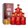 迎駕貢酒 【官方】白酒 濃香型 淮南子尊品 42度 450mL 6瓶 曬單實(shí)拍圖