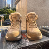 Jeep吉普雪地靴男冬季新品加絨保暖東北大棉鞋男士加厚戶(hù)外防寒靴子男 灰色（運動(dòng)碼） 41 曬單實(shí)拍圖