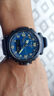 Casio卡西歐 PRW6600Y 手表男PROTREK 橡膠表帶 100m防水51.5mm送男友 曬單實(shí)拍圖
