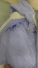 妃莉杋（FeiLiFan）羽絨棉服女短款2025新款冬季韓版撞色小個(gè)子時(shí)尚洋氣加厚棉襖外套 淺紫色 L （115-130斤） 曬單實(shí)拍圖