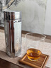 ASEBLARM梅蘭竹菊銀水杯999純銀內(nèi)膽保溫杯銀質(zhì)保溫杯泡茶杯刻字定制水杯 360ml 銀色 精美禮盒+國(guó)檢證書(shū) 曬單實(shí)拍圖