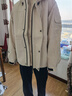 鴨鴨（YAYA）王一博同款90鵝絨羽絨服女冰殼系列三合一城市輕戶外冬季保暖外套 米白色 175/92A(L) 曬單實(shí)拍圖