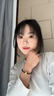 中國黃金（CHINA GOLD）靈蛇黃金手鏈男女款足金本命年生肖蛇轉運珠手串生日禮物送男女友 蛇珠手鏈10mm【黑繩】約0.5-0.6g 曬單實(shí)拍圖