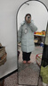 雅鹿中長款羽絨服女冬季2025年冬季新款時尚洋氣加厚保暖休閑年輕外套 藍色 XL 【推薦140-170斤】 曬單實拍圖