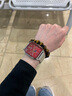 卡西歐（CASIO）男女表小方塊皮帶鋼帶月相網(wǎng)紅同款熊貓配色石英情侶表日韓表 MTP-M305D-4AVDF 曬單實拍圖