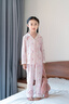 英氏（YEEHOO）7A抑菌兒童睡衣芭蕾舞女孩春夏公主風(fēng)女童長(cháng)袖翻領(lǐng)家居服套裝 曬單實(shí)拍圖
