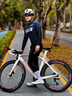 捷酷2025春夏新品YEELEN男士長(zhǎng)袖騎行服套裝薄款戶外反光高彈透氣上衣 黑藍(lán)色 M 曬單實(shí)拍圖