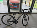 大行歐拜克彎把學(xué)生公路自行車(chē)鋁合金變速公路車(chē)青少年成人競速單車(chē) 黑色 16速 28C碟剎版-彎把 460mm 曬單實(shí)拍圖