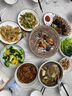 悠瓷（youcci）晚春12英寸酸菜魚大盆家用啞光浮雕餐具小龍蝦陶瓷湯盆特大號(hào)湯碗 晚春系列-12英寸大果盆-米黃 曬單實(shí)拍圖