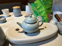 青澹 汝窯茶壺陶瓷單壺家用高檔茶具禮品景德鎮(zhèn)汝瓷冰裂釉手工水平壺 水平壺 200ml 曬單實(shí)拍圖