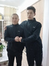 李寧（LI-NING）運動(dòng)套裝男秋季外套運動(dòng)褲直筒跑步兩件套男士休閑衛衣健身運動(dòng)服 【常規款】外套+束口運動(dòng)褲 3XL 曬單實(shí)拍圖