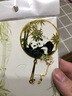 天色中國風學生古風成都博物館熊貓金屬書簽四川畢業(yè)旅游紀念品教師節(jié)禮物定制TS-5931恩愛熊貓伴手禮 曬單實拍圖