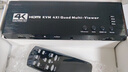 UNNLINK KVM切換器 HDMI4進1出無縫切換器 4K高清秒切換不黑屏 四臺電腦共享一套鼠鍵顯示器打印機共享器 【4K高清/無縫切換】HDMI4進1出 曬單實拍圖