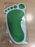 BELIK 小腳丫地面標(biāo)識貼 2對 10*17CM 磨砂防滑防水耐磨地貼導(dǎo)視腳印標(biāo)志不干膠貼 DT-37 曬單實拍圖