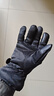 依嵐傲雪羽絨手套男冬季保暖摩托車(chē)騎行防水防寒加絨加厚戶(hù)外滑雪手套男 黑色 曬單實(shí)拍圖