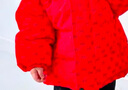 G.DUCKKIDS小黃鴨男童羽絨服秋冬季2025新款過(guò)年喜慶衣服兒童裝寶寶紅色外套 紅色(白鴨絨羽絨服款) 100 [90-100cm] 建議2~3歲 曬單實(shí)拍圖