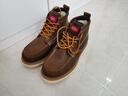 Dickies男士馬丁靴時(shí)尚百搭男靴子英倫風(fēng)男靴工裝靴 棕色加絨 41  曬單實(shí)拍圖