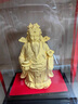 春錦秋鯉財神到擺件絨沙金工藝品中堂客廳家居裝飾品新居喬遷開業(yè)禮品 (順豐)絨沙金財運亨通財神+亞克力 曬單實拍圖