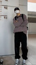 奧康男鞋秋季新款戶外徒步登山鞋男士運動鞋超輕軟底耐磨減震跑鞋 灰銀 41 曬單實拍圖