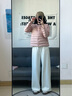 波司登（BOSIDENG）25年新款春短款輕薄羽絨服女90絨V領(lǐng)輕便登山旅游外套B250130004B 柔霧粉1827-淺春色 M 165/92B 體重約110-120斤 曬單實(shí)拍圖