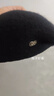 藍詩(shī)夢(mèng)戴貝雷帽女秋冬法式復古羊毛貝雷帽女秋冬輕奢氣質(zhì)百搭顯臉小畫(huà)家帽 黑色 成人均碼（適合55-58cm） 曬單實(shí)拍圖