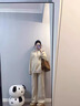 普雷芳孕婦套裝春季上衣長(zhǎng)袖寬松連帽拉鏈衛(wèi)衣褲子兩件套2025新款春秋裝 杏色套裝 XL(建議125-145斤) 曬單實(shí)拍圖