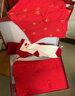 頂瓜瓜兒童本命年紅色內衣內褲襪子龍年男孩秋衣秋褲保暖套裝禮盒 160 曬單實(shí)拍圖