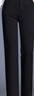 皮爾卡丹（pierre cardin）23年新款春秋夏西褲女彈力上班工作直筒西裝褲韓版修身黑色抗皺長 黑色直筒長褲 春夏款 2XL 118-128斤 曬單實(shí)拍圖