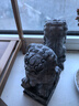 石雕青石獅子一對公母擺件鎮(zhèn)宅家用小號看門門前屋頂陽臺門口庭院 青石獅子【正臉款】 高15*長8*寬7厘米一對 曬單實拍圖