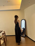 獨(dú)束大碼女裝拼接撞色氣質(zhì)顯瘦套裝2025春季新品吊帶休閑褲兩件套 褲子 XL (尺碼：3) 曬單實(shí)拍圖