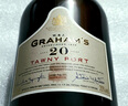 格蘭姆波特（Graham's Port）二十年波特酒 加強型甜酒 葡萄酒禮盒750ml/瓶 曬單實(shí)拍圖