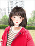 棉致2025春秋新款衛(wèi)衣連帽開衫女百搭風(fēng)寬松針織衫拉鏈衛(wèi)衣女 紅色 M _適合95-110斤 曬單實(shí)拍圖