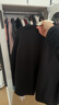 梵希蔓黑色棒球服外套女2025年秋季新款寬松百搭休閑短款夾克上衣 M8755 黑色 L 曬單實拍圖