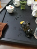 天然烏金石茶盤石頭茶臺(tái)整塊大號(hào)中式奢華簡約石茶盤排水定制刻字 初心 90x45x3cm 曬單實(shí)拍圖