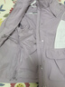 森馬（Semir）陳都靈|外套女中長(cháng)款拼色三防防風(fēng)秋裝寬松連帽戶(hù)外101524109001 曬單實(shí)拍圖