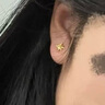 潮宏基足金5G黃金耳釘女七夕禮物計(jì)價(jià) 星星 EEG30003212 一對(duì)款約0.8g 曬單實(shí)拍圖
