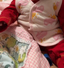 舒貝怡兒童馬甲加厚保暖嬰兒新年衣服可愛(ài)上衣背心坎肩外套 淺粉90CM 曬單實(shí)拍圖