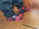 鴻星爾克（ERKE）童鞋男大童球鞋兒童緩震運動(dòng)籃球鞋春季新品正黑/赤丹紅38 曬單實(shí)拍圖