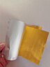 威爾基金色錫紙金箔紙食用級巧克力藥丸黑芝麻丸包裝紙金錫箔紙糖紙包裝 細格紋 100張 10*10cm 曬單實(shí)拍圖