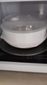 微波爐蒸籠可加水飯盒蒸格蒸飯加熱器皿微波爐加熱菜包子饅頭米飯水餃籠屜微波爐通用加熱蒸籠蒸盤蒸魚蒸架 大號微波爐蒸籠 單層【1-2人使用】 曬單實(shí)拍圖