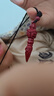 靈菲朱砂金剛杵吊墜項(xiàng)鏈本命年隨身掛件男女款生日情人節(jié)禮物附證書(shū) 曬單實(shí)拍圖