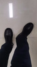 沙馳（SATCHI）男鞋冬季新款男士休閑皮鞋真皮加絨保暖棉靴EPR輕底舒適棉鞋 氣墊加絨款 42 曬單實拍圖
