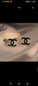 DRTE字母耳環(huán)ins網(wǎng)紅氣質百搭耳飾輕奢小眾感耳釘女百搭 201黑色 曬單實拍圖