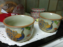 陶羽仿宋汝窯孔雀束腰杯陶瓷主人杯茶杯家用喝茶杯品茗杯單杯功夫茶具 仿宋汝窯·孔雀·束腰杯 曬單實拍圖