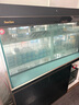 森森（SUNSUN）大型魚缸底過濾水族箱客廳家用落地玻璃生態(tài)金魚缸 【實時溫顯+燈控】經典黑 1.5米長35cm寬 曬單實拍圖