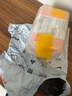 昌木子（CAMUZ）304不銹鋼雙層飯盒 便當(dāng)盒可微波爐加熱上班族 輕食餐盒分格 粉色 曬單實(shí)拍圖