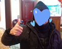 奈綻中老年人帽子女男冬季護(hù)耳防風(fēng)加絨保暖奶奶老太太媽媽毛線帽禮物 黑色【帽子+圍脖】 曬單實拍圖